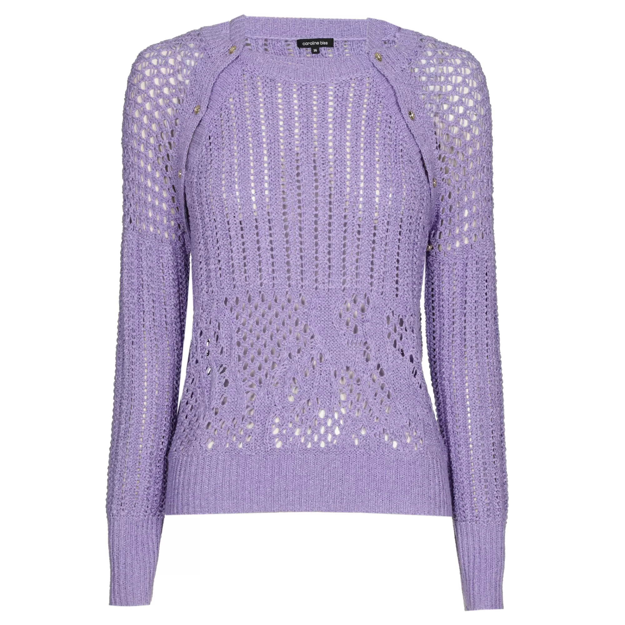 Caroline Biss Pulls*1232-46 / Los Gebreide Pull Met Afneembare Mouwen