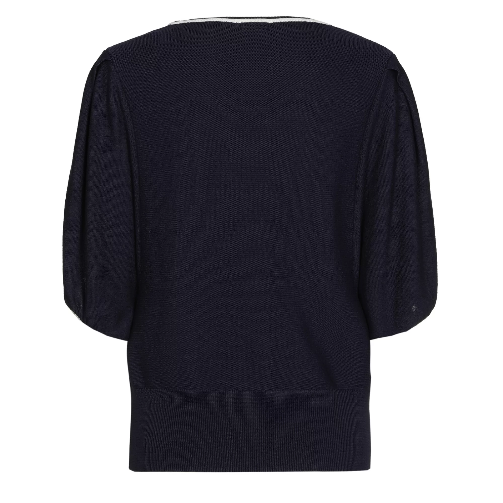 Caroline Biss Pulls*1247-21 / Fijn Gebreide Pull Met Mouweffect