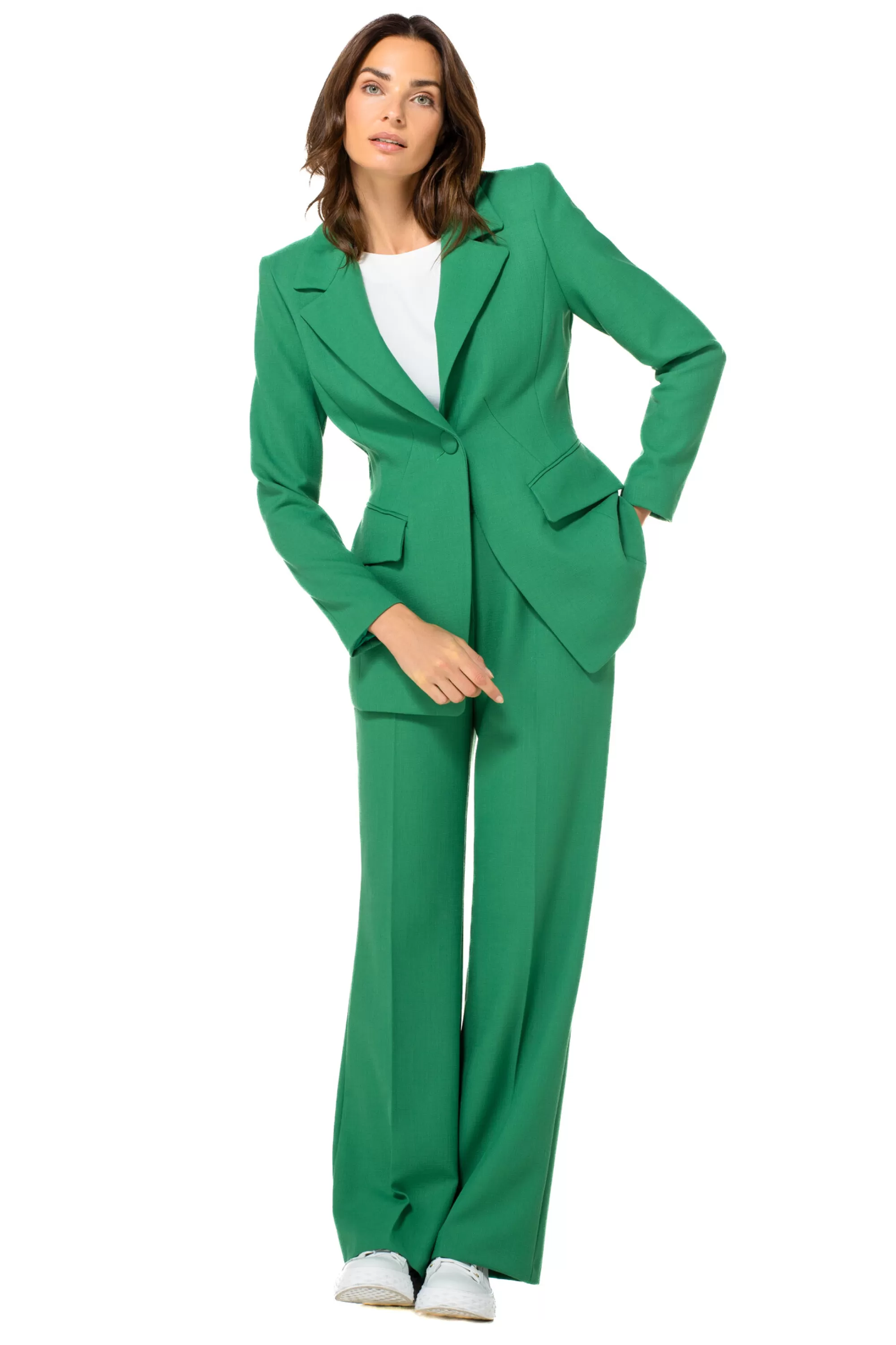 Caroline Biss Broeken*1523-62 / Comfortabele Citylook Broek, Recht Been, Normal Waist