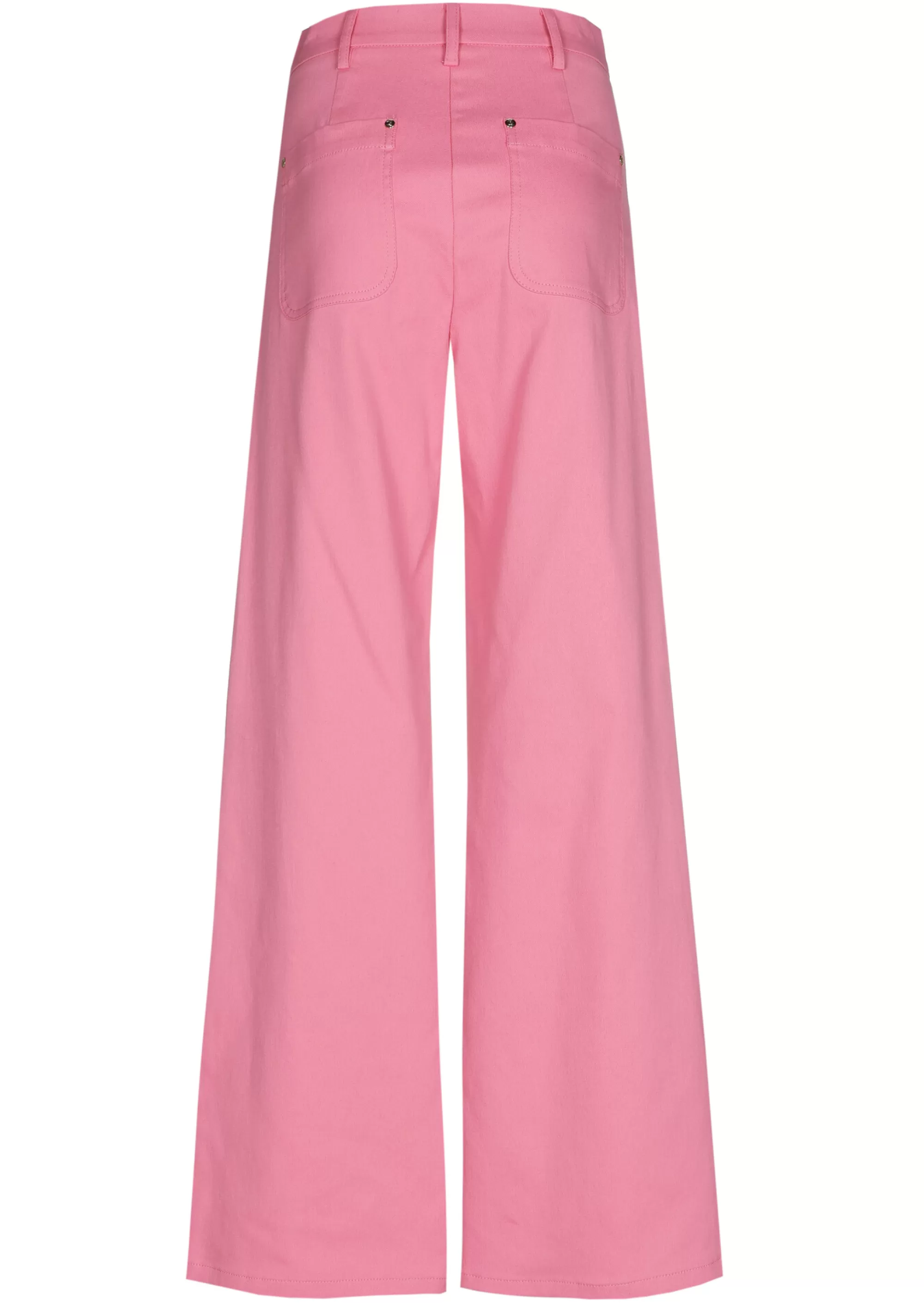 Caroline Biss Broeken*1579-71 / Comfortabele Broek In Katoen, Wijd Been, Normal Waist