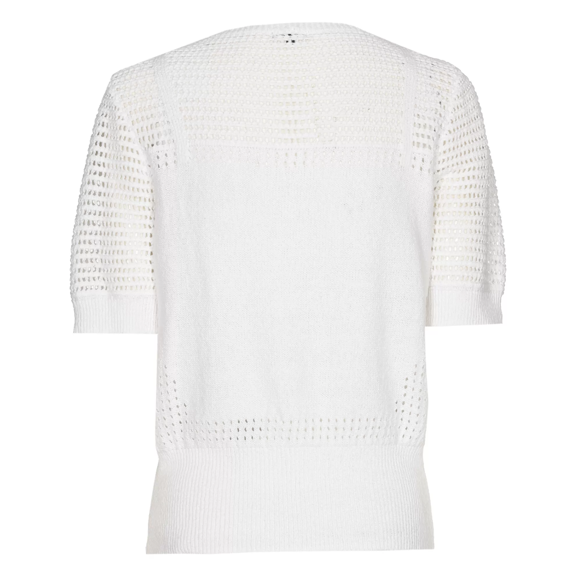 Caroline Biss Pulls*3212-90 / Half Doorzichtige Gebreide Pull
