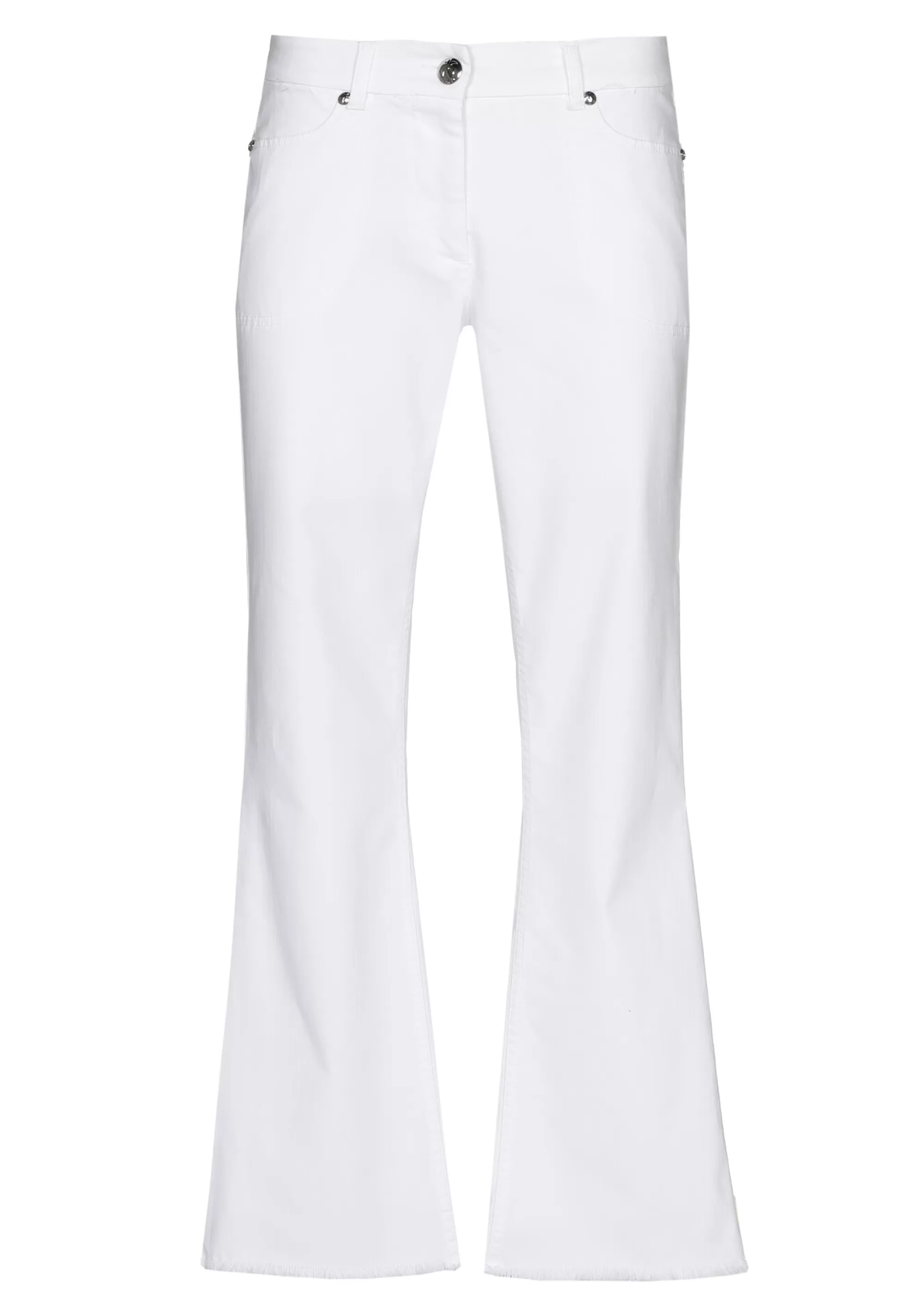Caroline Biss Broeken*3560-90 / Comfortabele 7/8 Jeans, Bootcut, Normal Waist