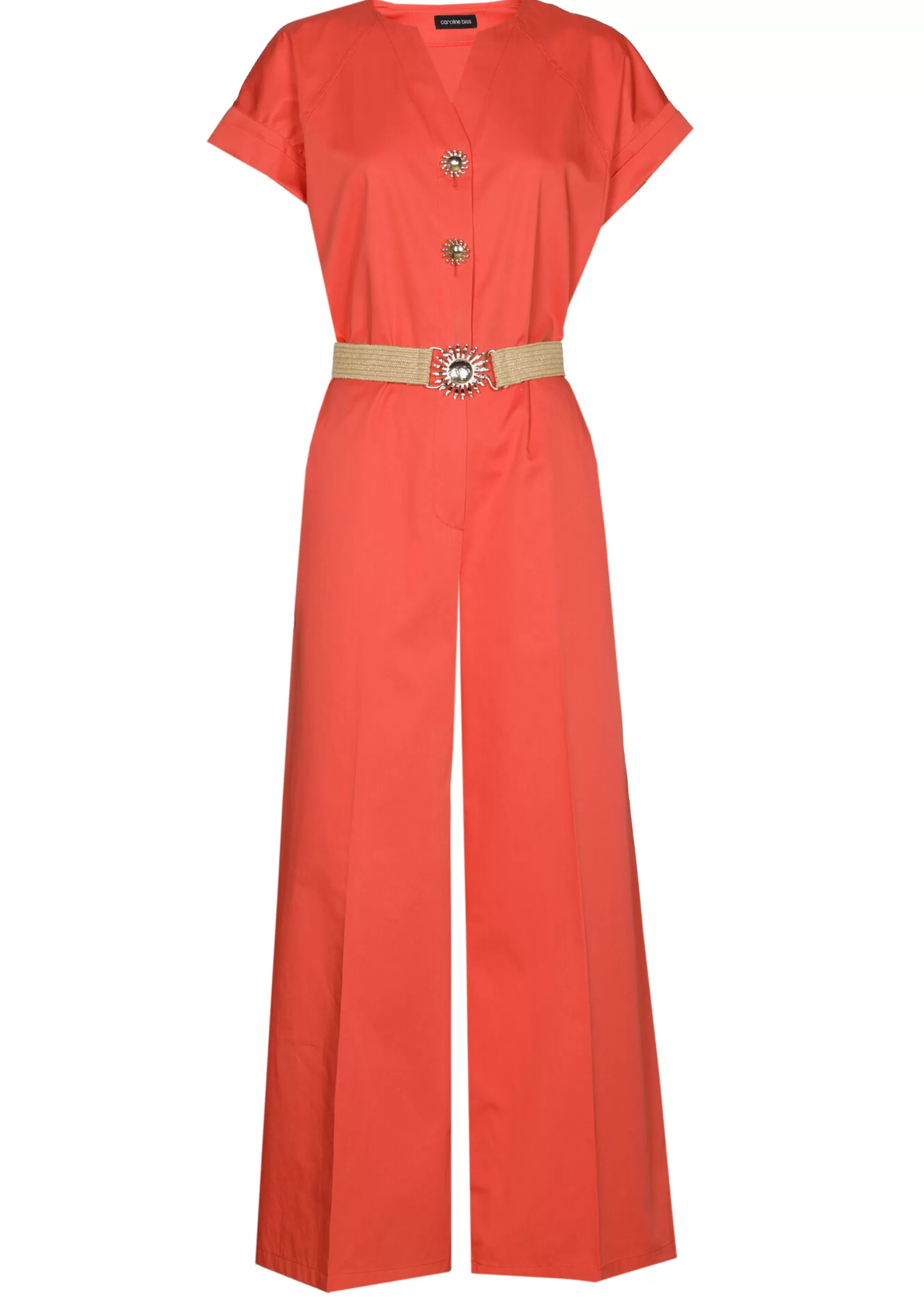 Caroline Biss Broeken*3567-56 / Comfortabele 7/8 Jumspsuit