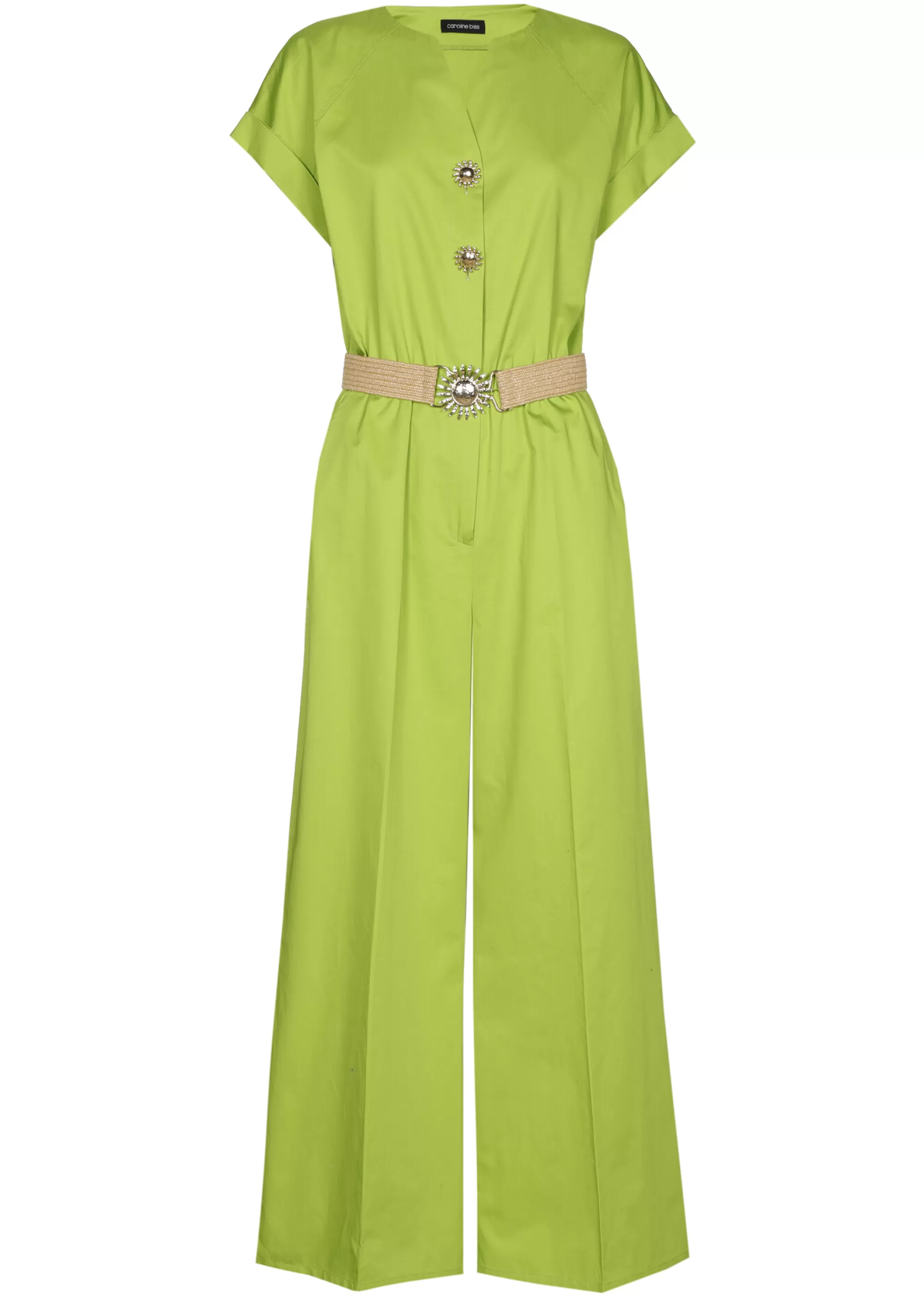 Caroline Biss Broeken*3567-60 / Comfortabele 7/8 Jumspsuit