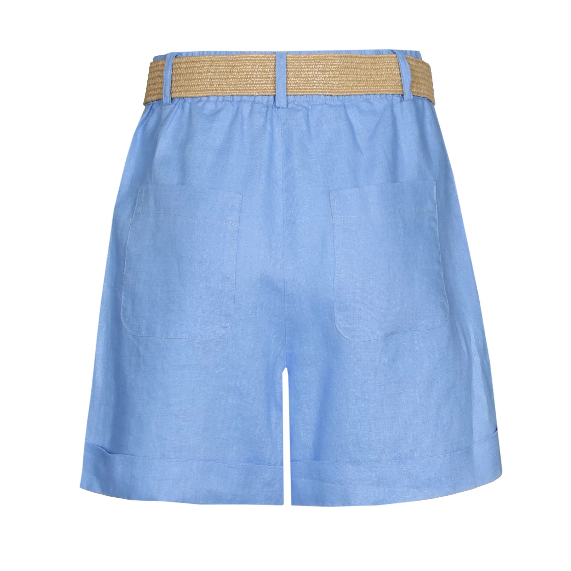 Caroline Biss Broeken*3568-24 / Linnen Short, Normal Waist