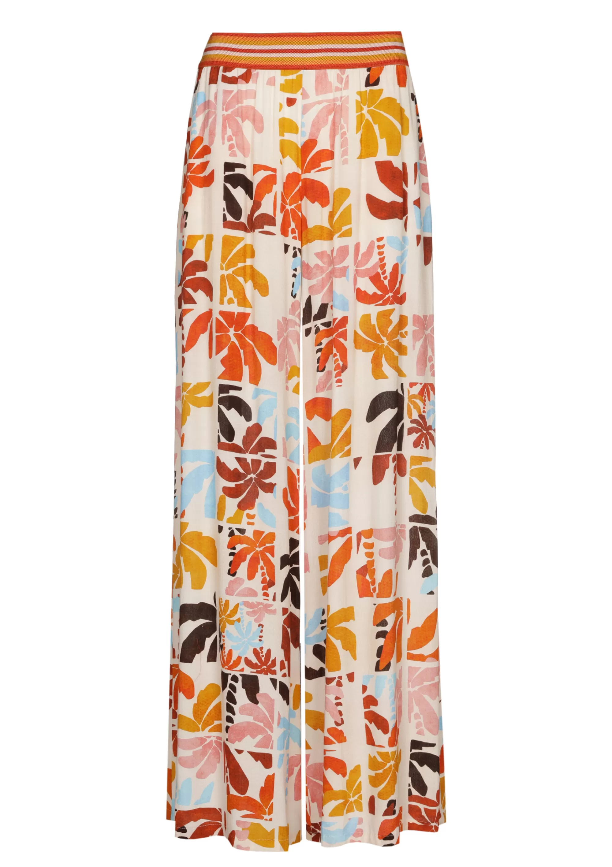 Caroline Biss Broeken*3569-89 / Soepelvallende Palazzo Broek, Normal Waist