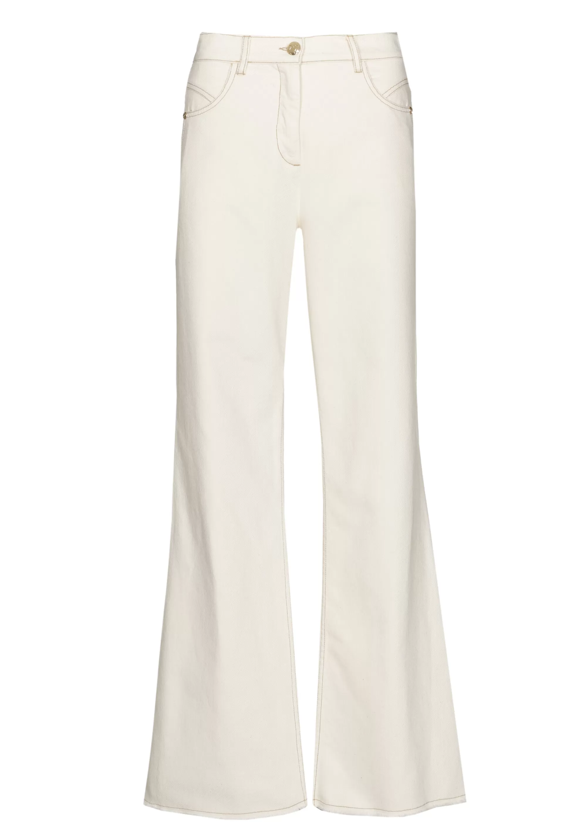 Caroline Biss Broeken*3580-93 / Comfortabele Bootcut, Normal Waist