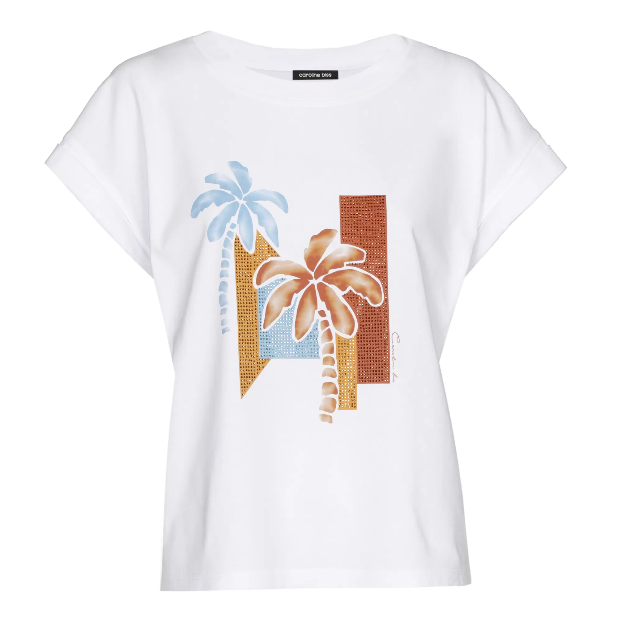Caroline Biss Tops*3980-89 / T-Shirt In Katoen